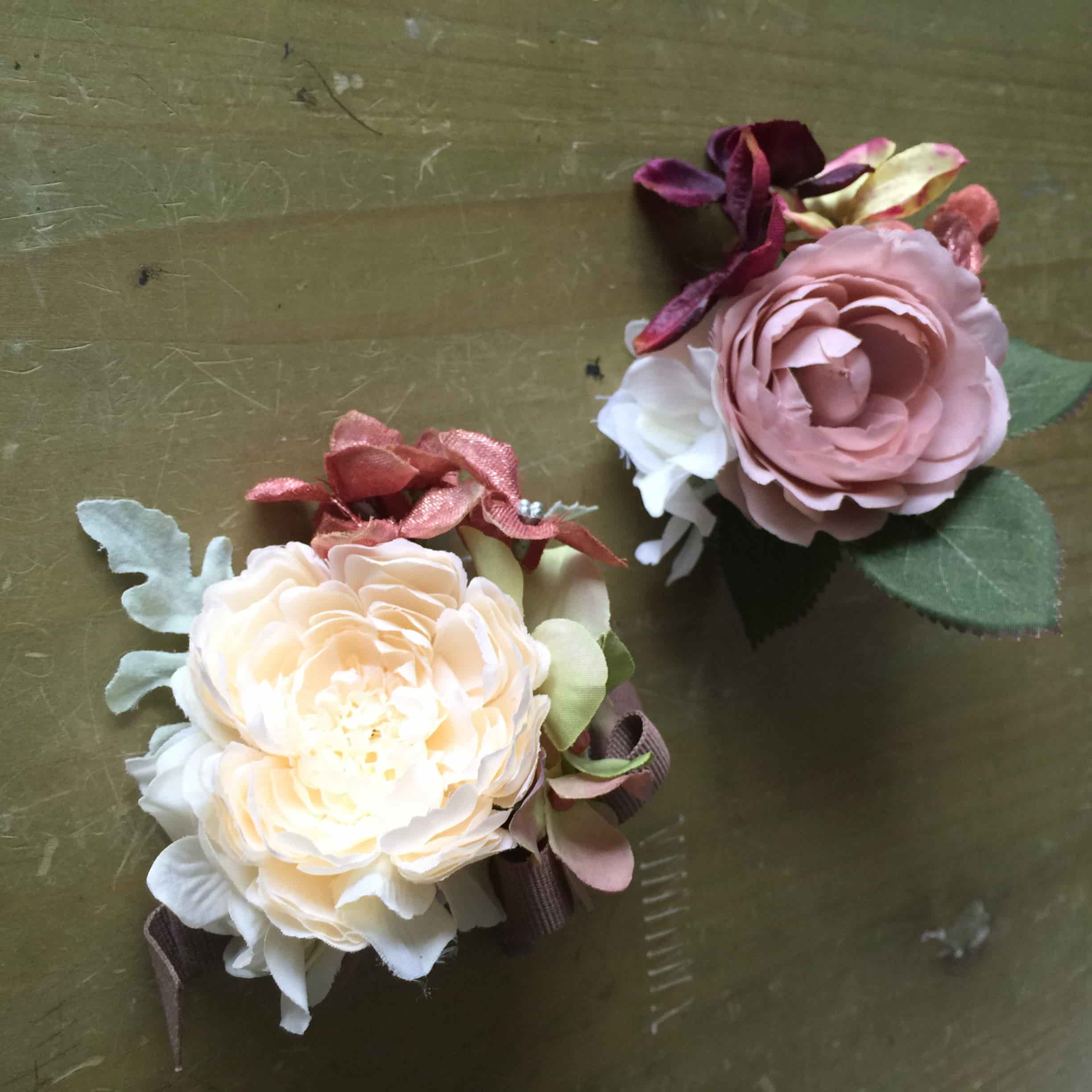 造花で簡単手作りコサージュの作り方!卒業式や入学式、結婚式、普段